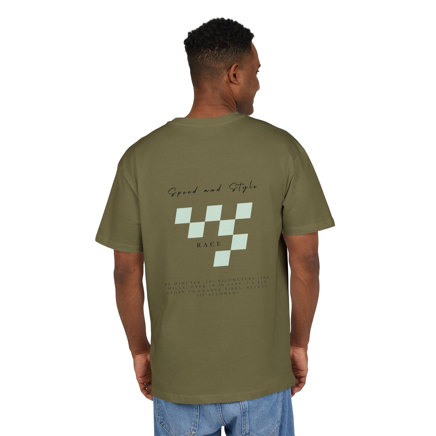 Speed & Style Race - Unisex Heavy Oversize Tee