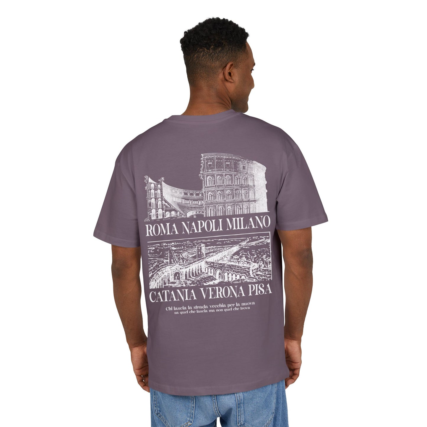 Roma Napoli - Unisex Heavy Oversize Tee