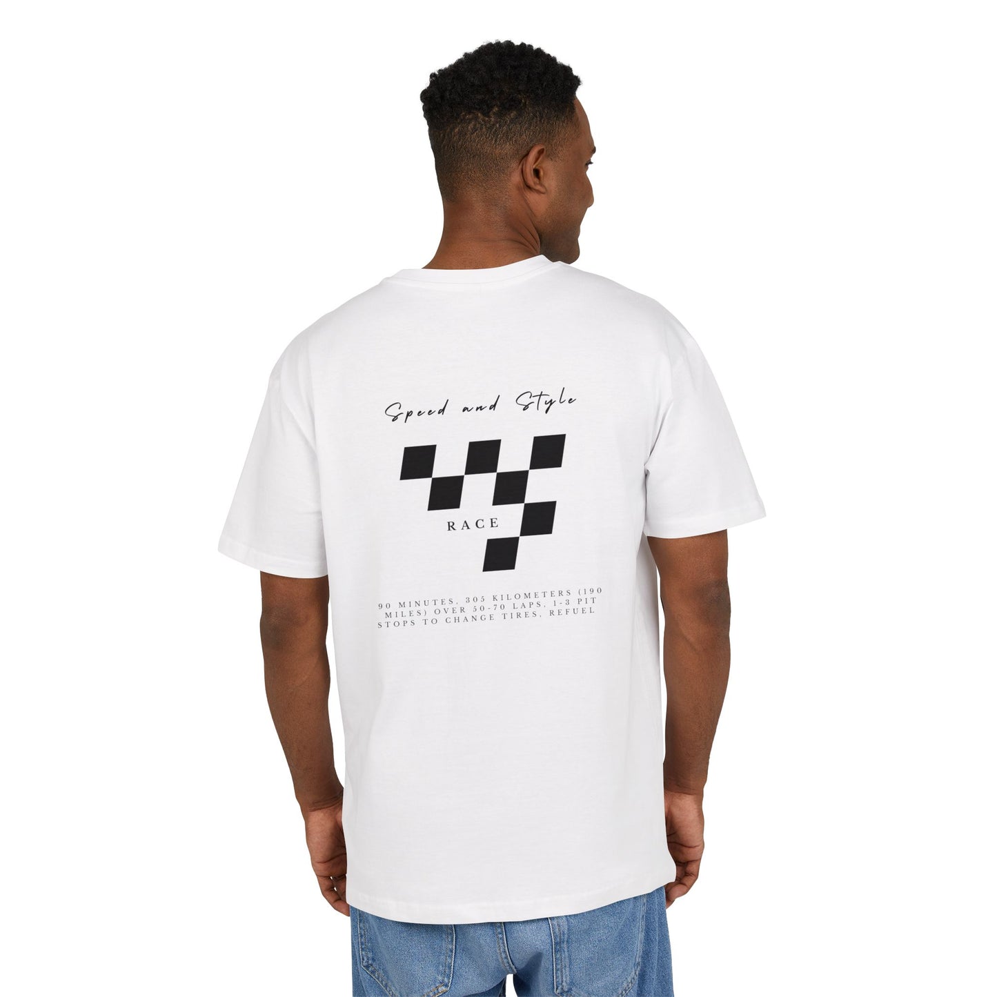 Speed & Style Race - Unisex Heavy Oversize Tee