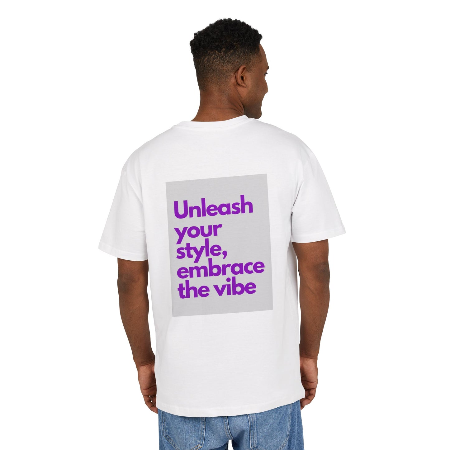 Unleash Your Style - Unisex Heavy Oversize Tee
