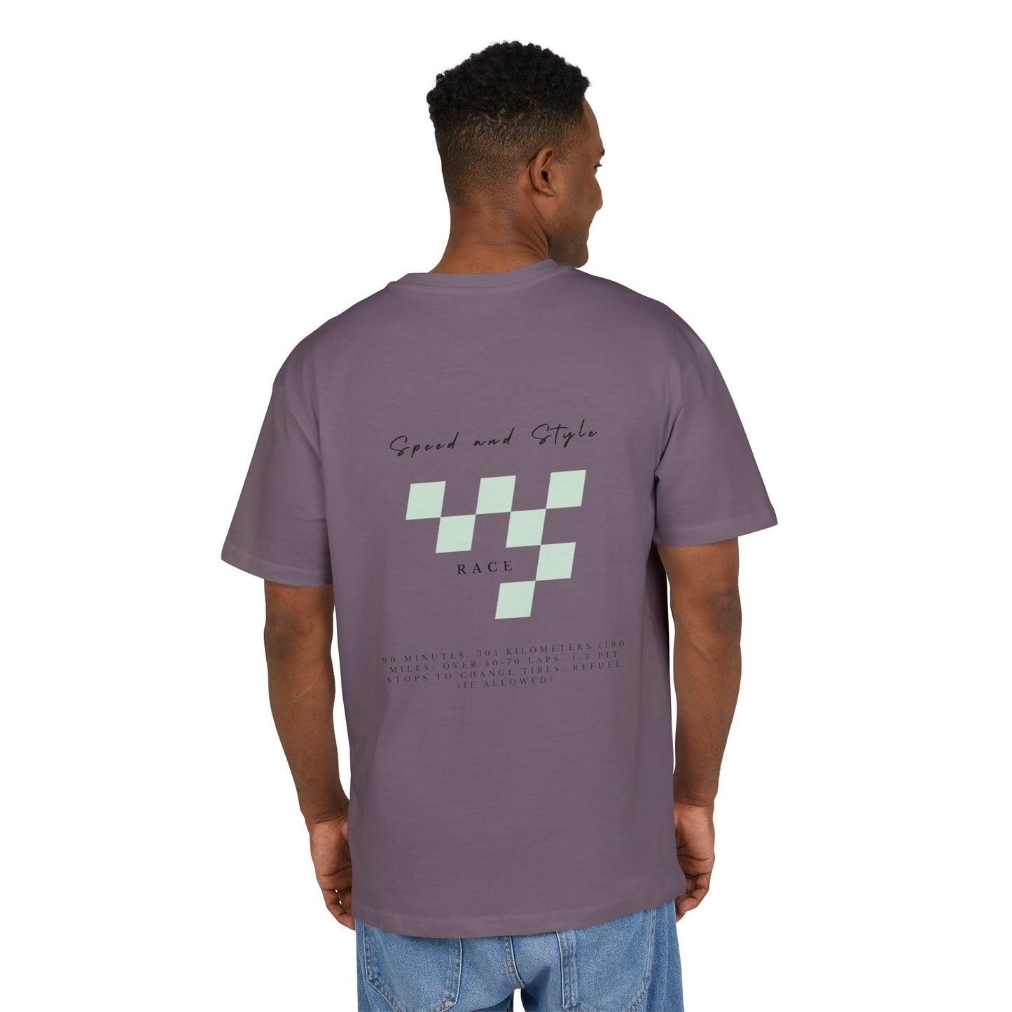 Speed & Style Race - Unisex Heavy Oversize Tee