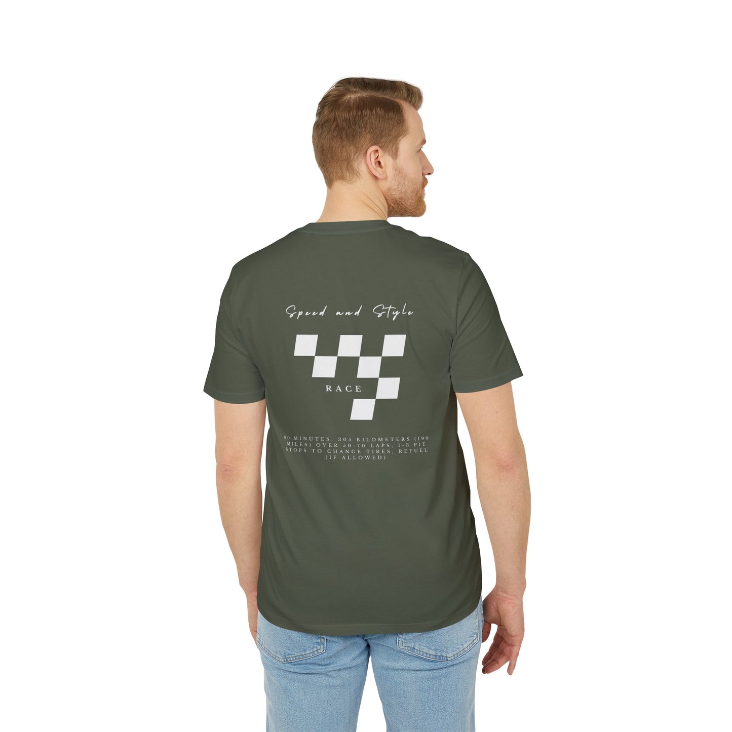 Speed & Style Race - Unisex Medium Fit Tee
