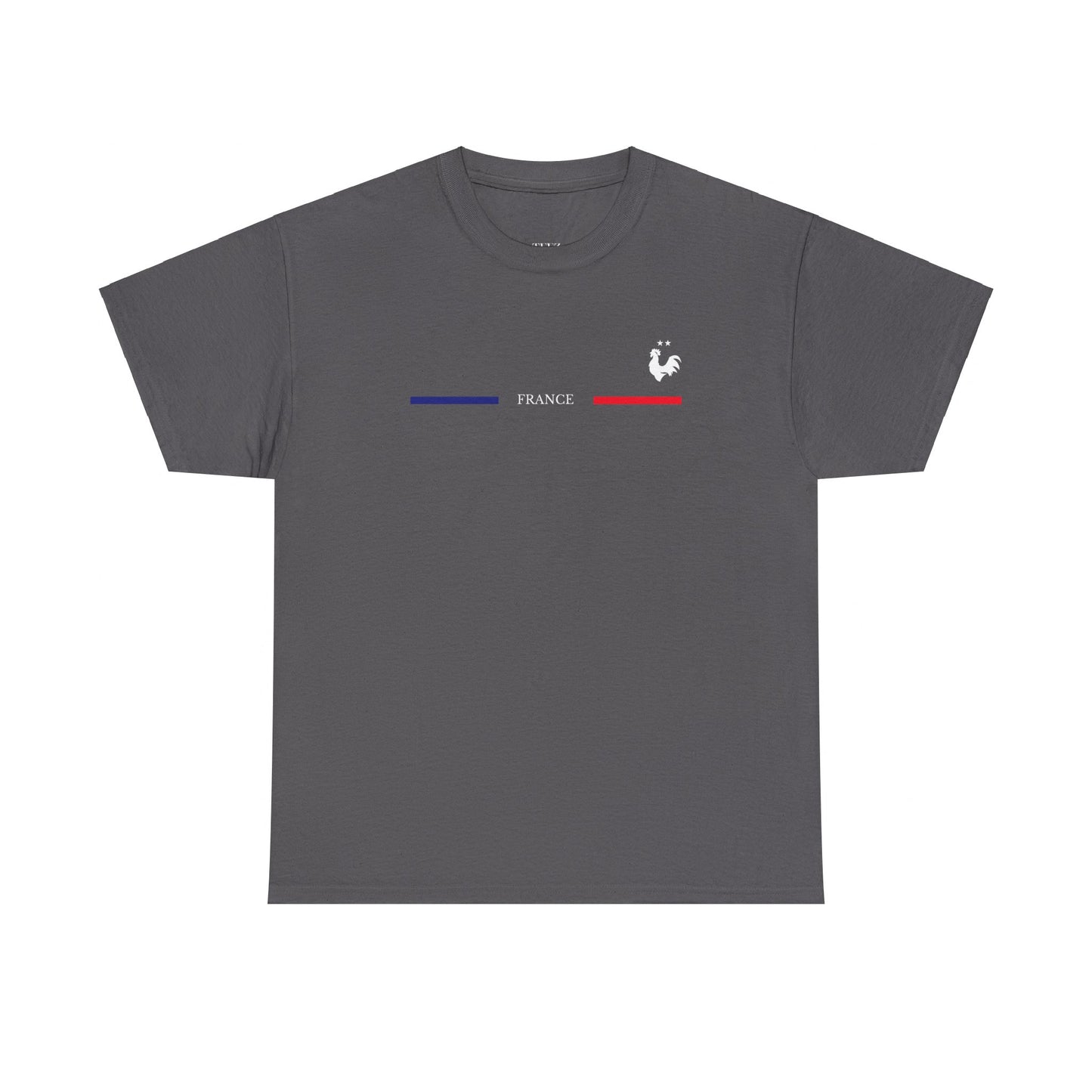 France Flag and Rooster TEE