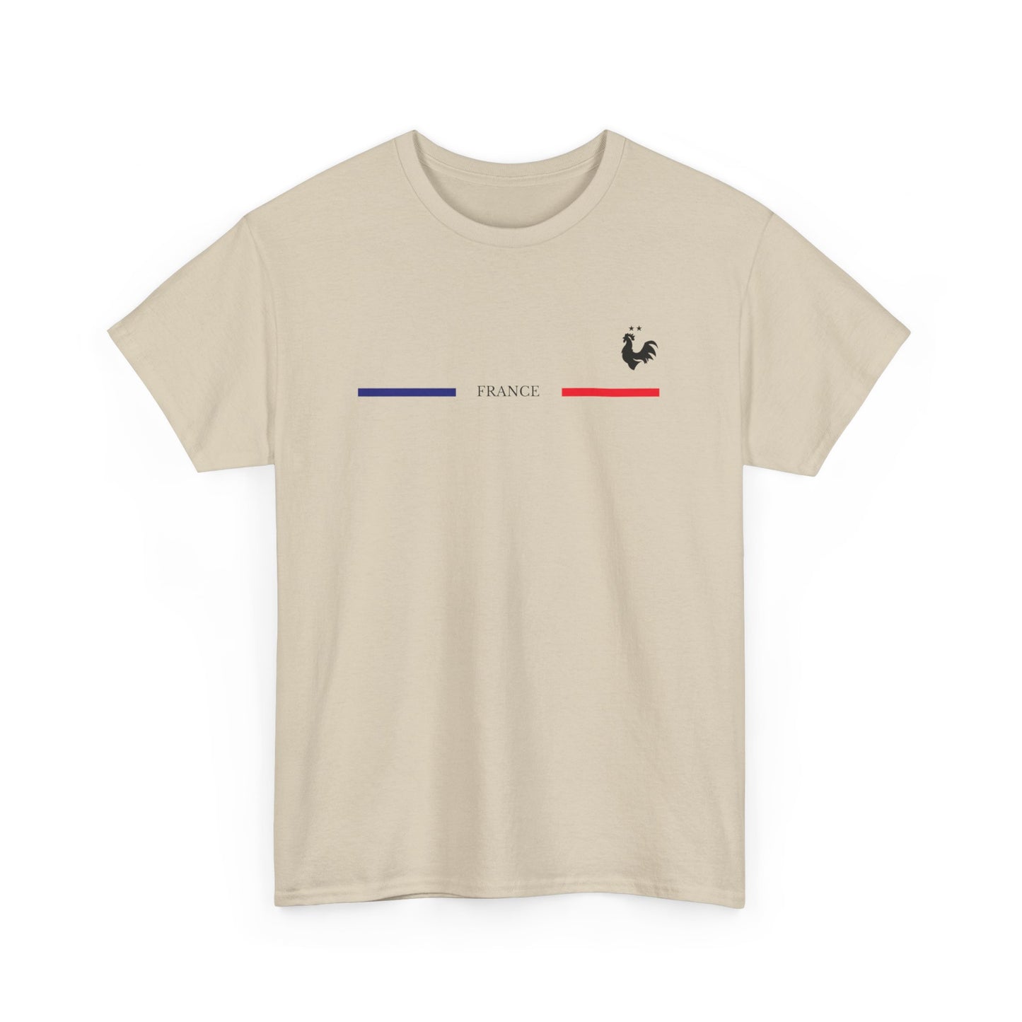 France Flag and Rooster TEE