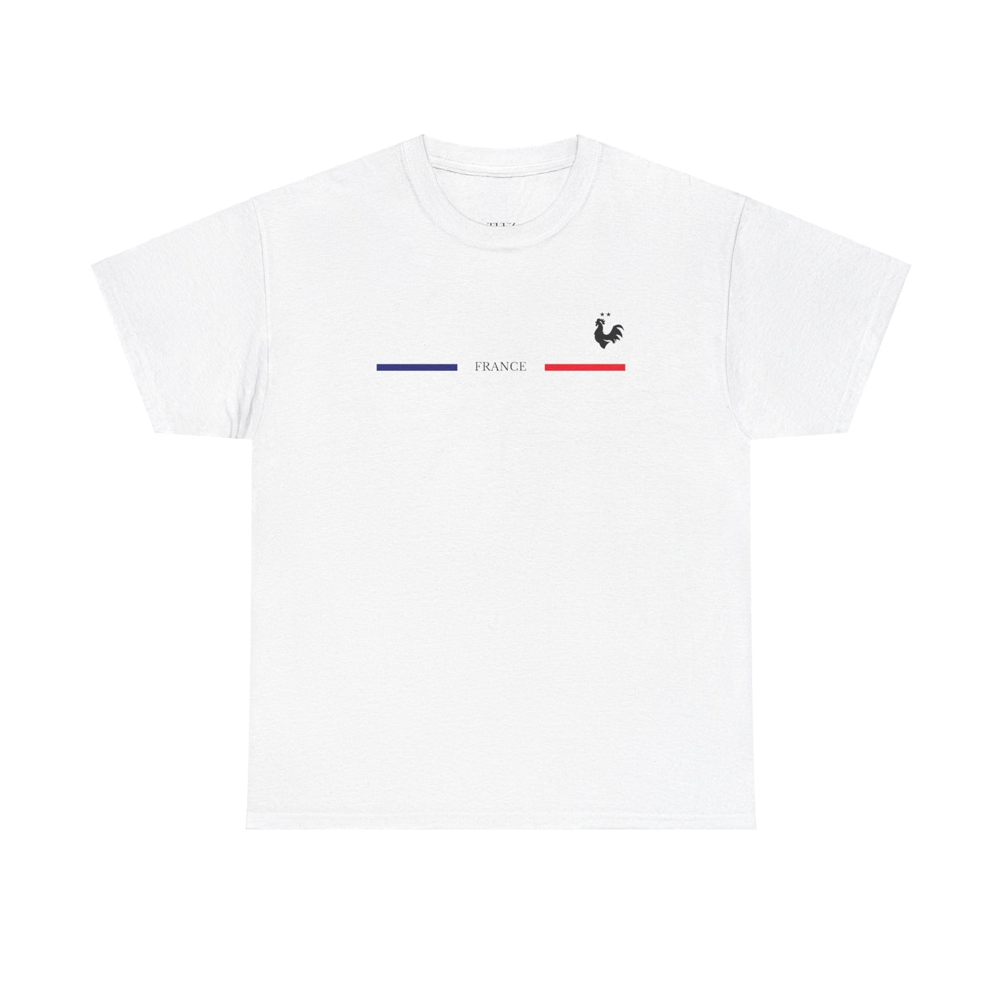 France Flag and Rooster TEE