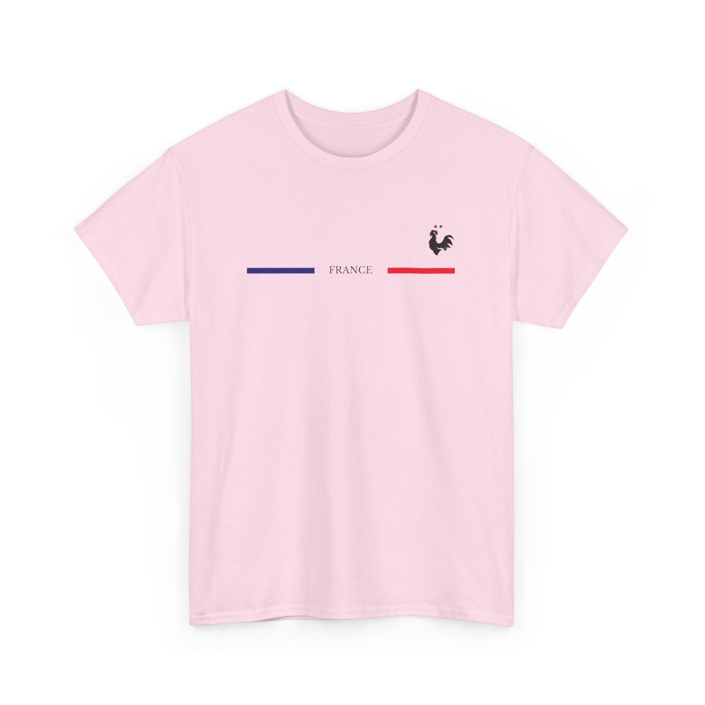 France Flag and Rooster TEE