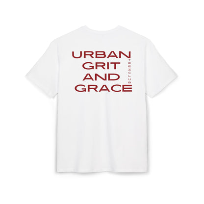 Urban Grit and Grace - Unisex Heavy Oversize Tee