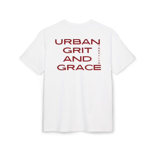 Urban Grit and Grace - Unisex Heavy Oversize Tee