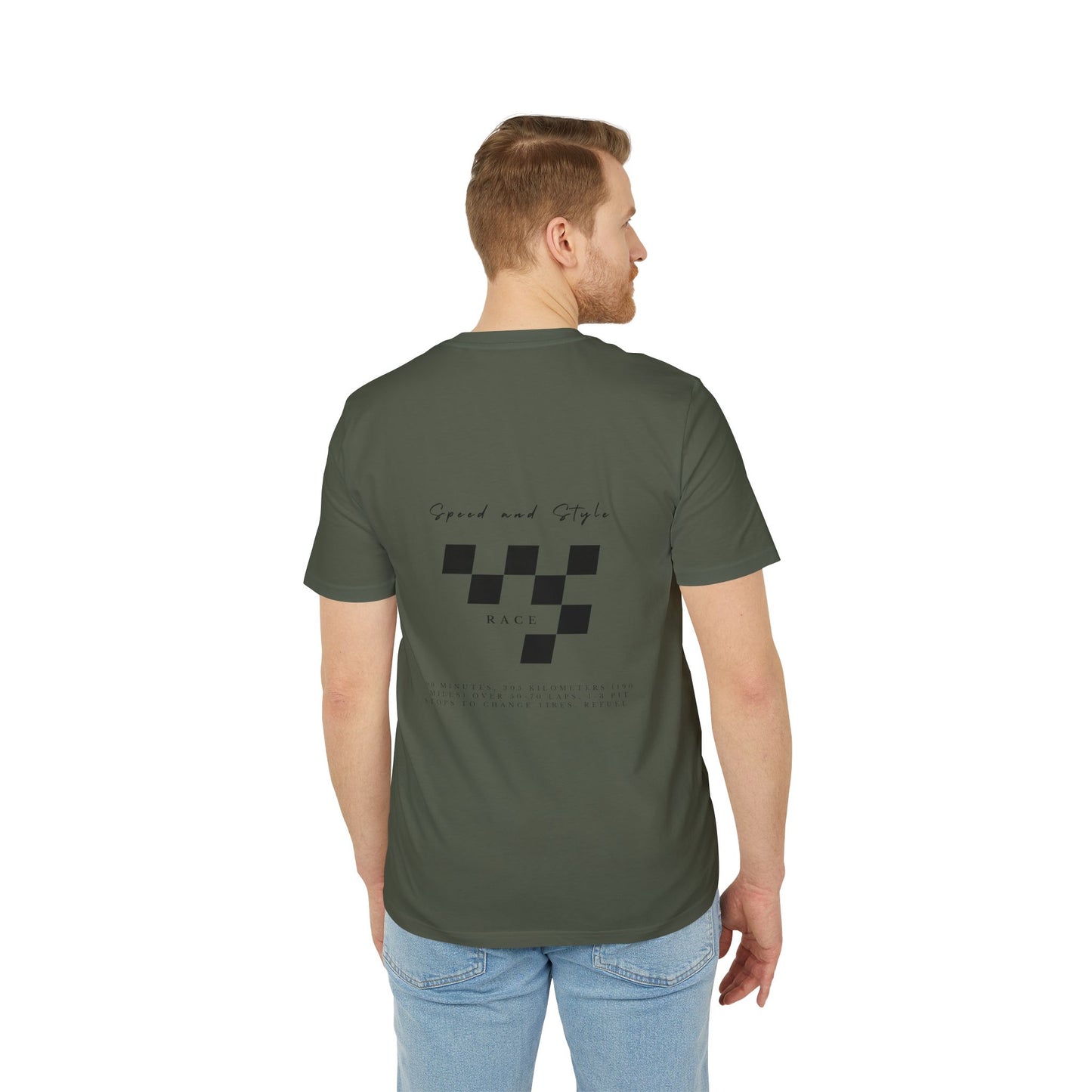 Speed & Style Race - Unisex Medium Fit Tee