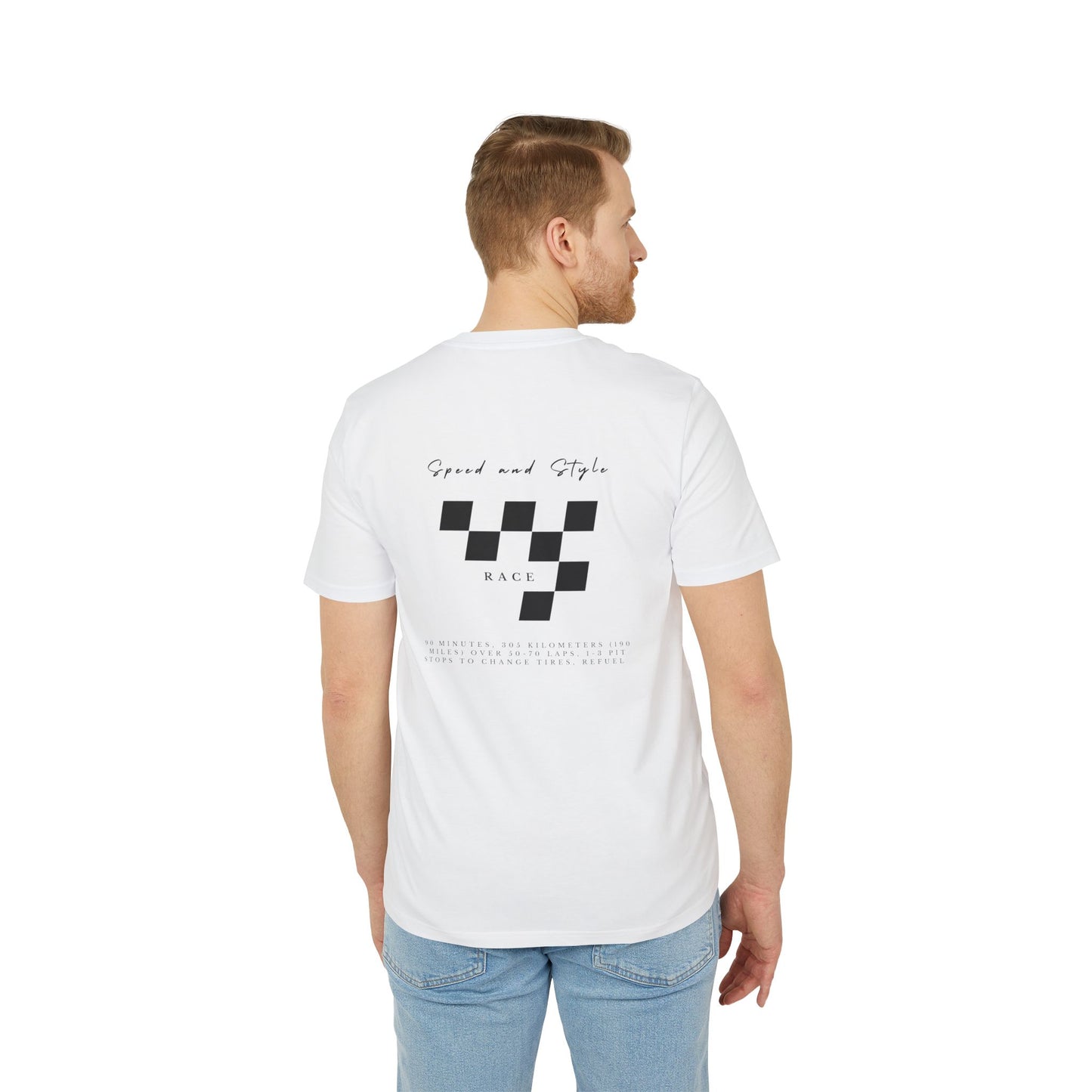 Speed & Style Race - Unisex Medium Fit Tee