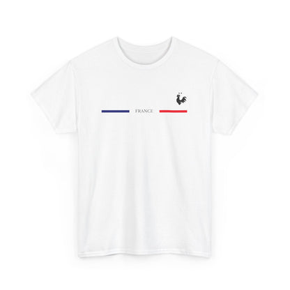 France Flag and Rooster TEE