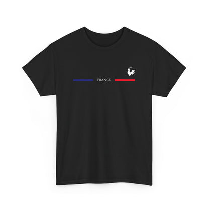 France Flag and Rooster TEE