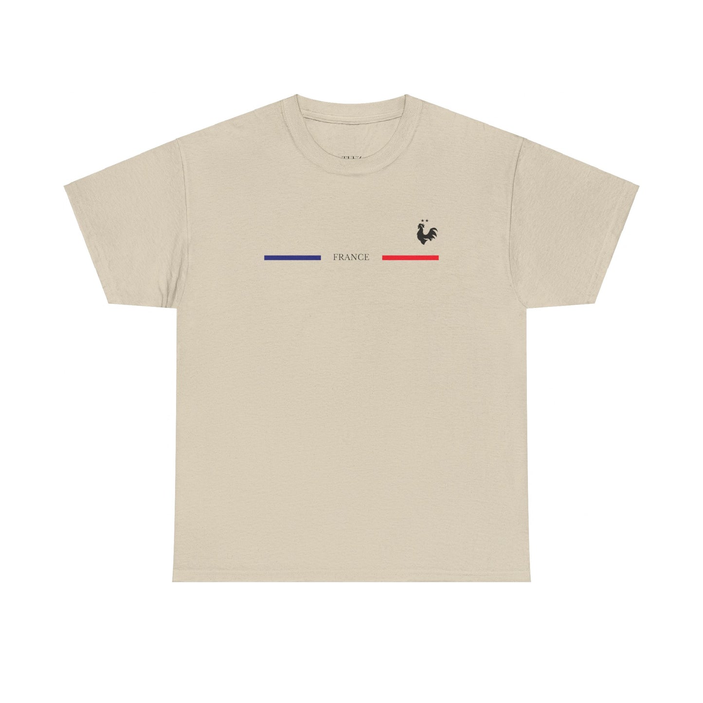 France Flag and Rooster TEE