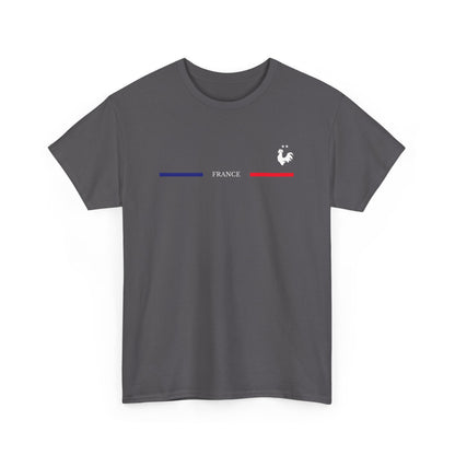 France Flag and Rooster TEE