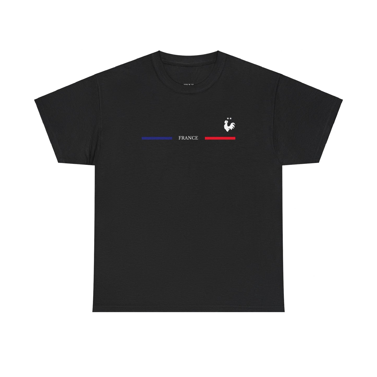 France Flag and Rooster TEE