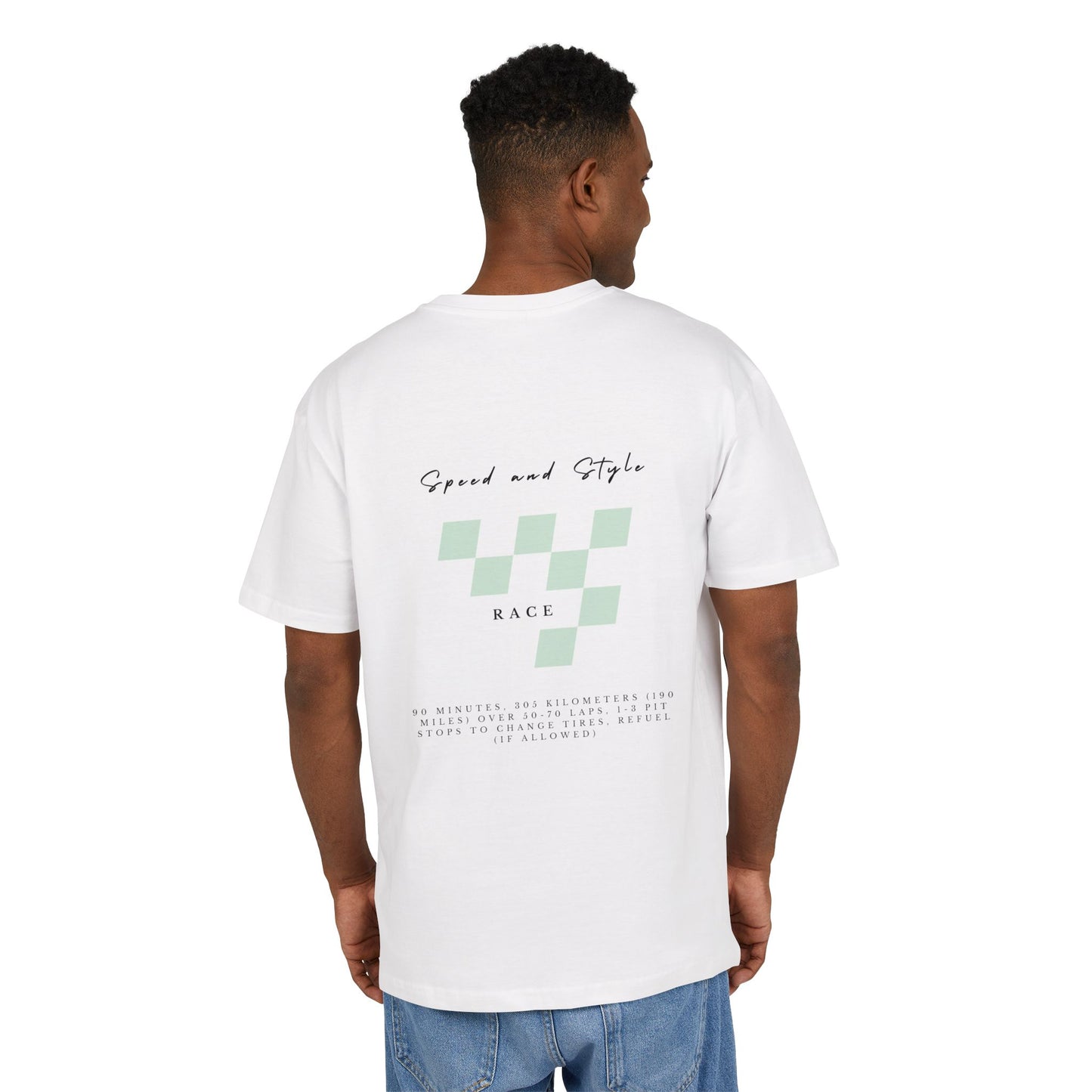 Speed & Style Race - Unisex Heavy Oversize Tee
