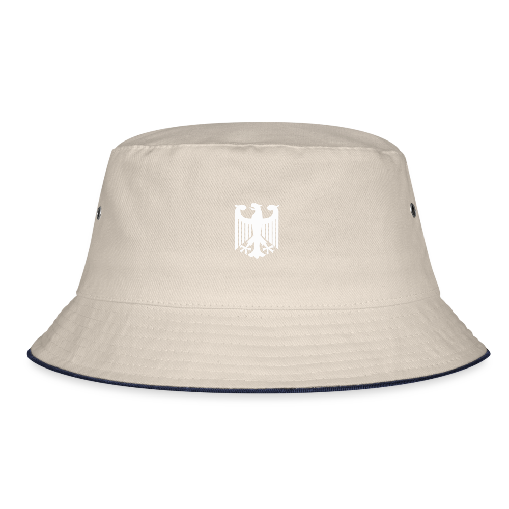 Bucket Hat deutschland - ecru/navy