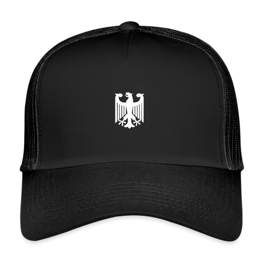 Trucker Cap deutshland - black/black