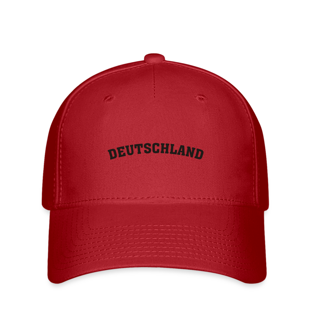 Flexfit Cap deutschland schrift - red