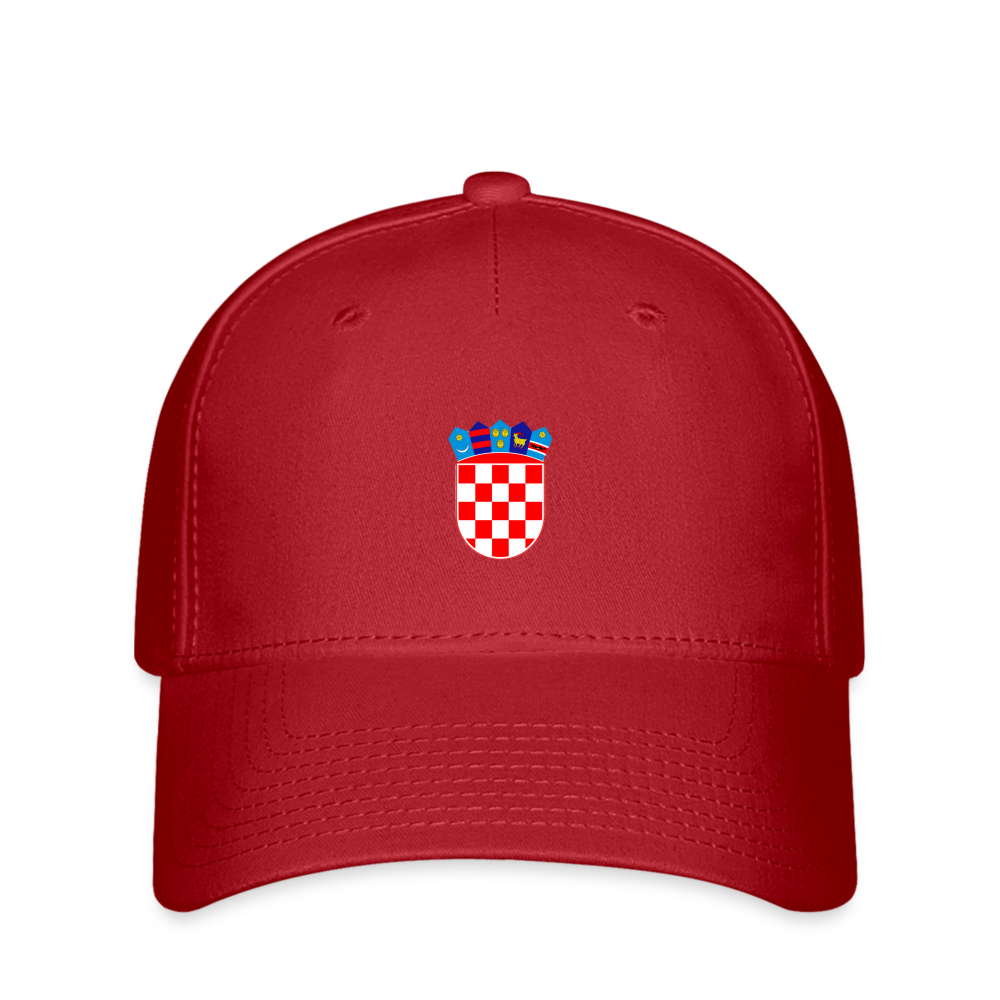 Flexfit Cap kroatien wappen - red