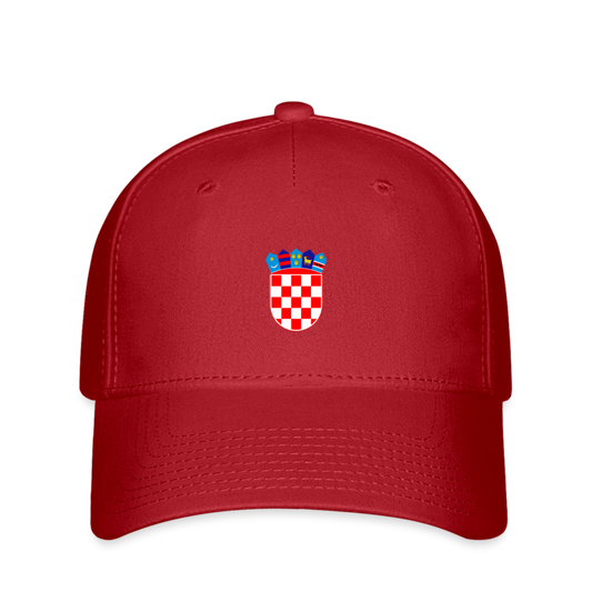 Flexfit Cap kroatien wappen - red