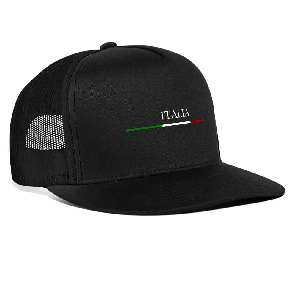 Italia Trucker Cap - black/black