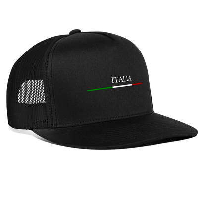 Italia Trucker Cap - black/black