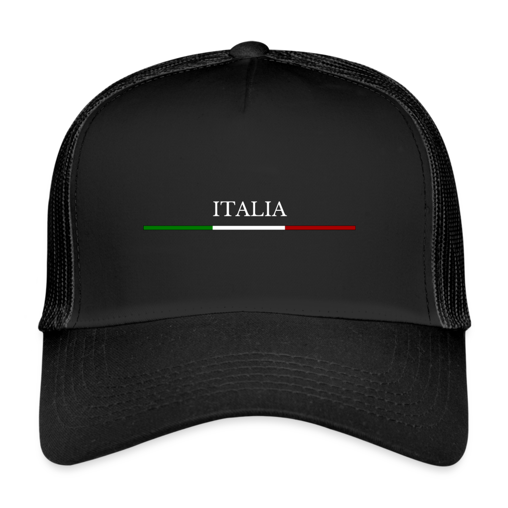 Italia Trucker Cap - black/black