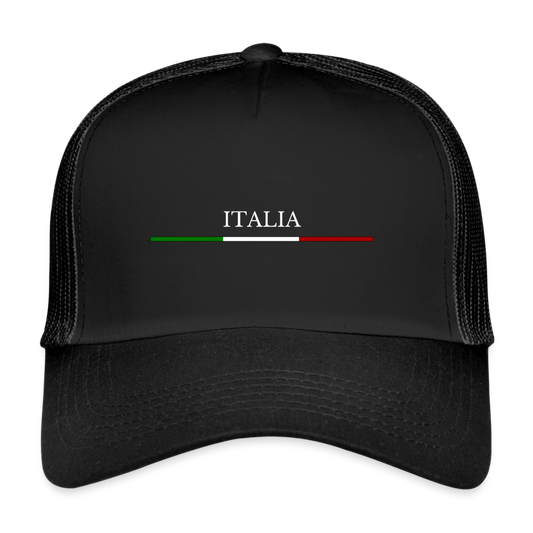 Italia Trucker Cap - black/black