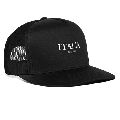 Italia Trucker Cap - black/black