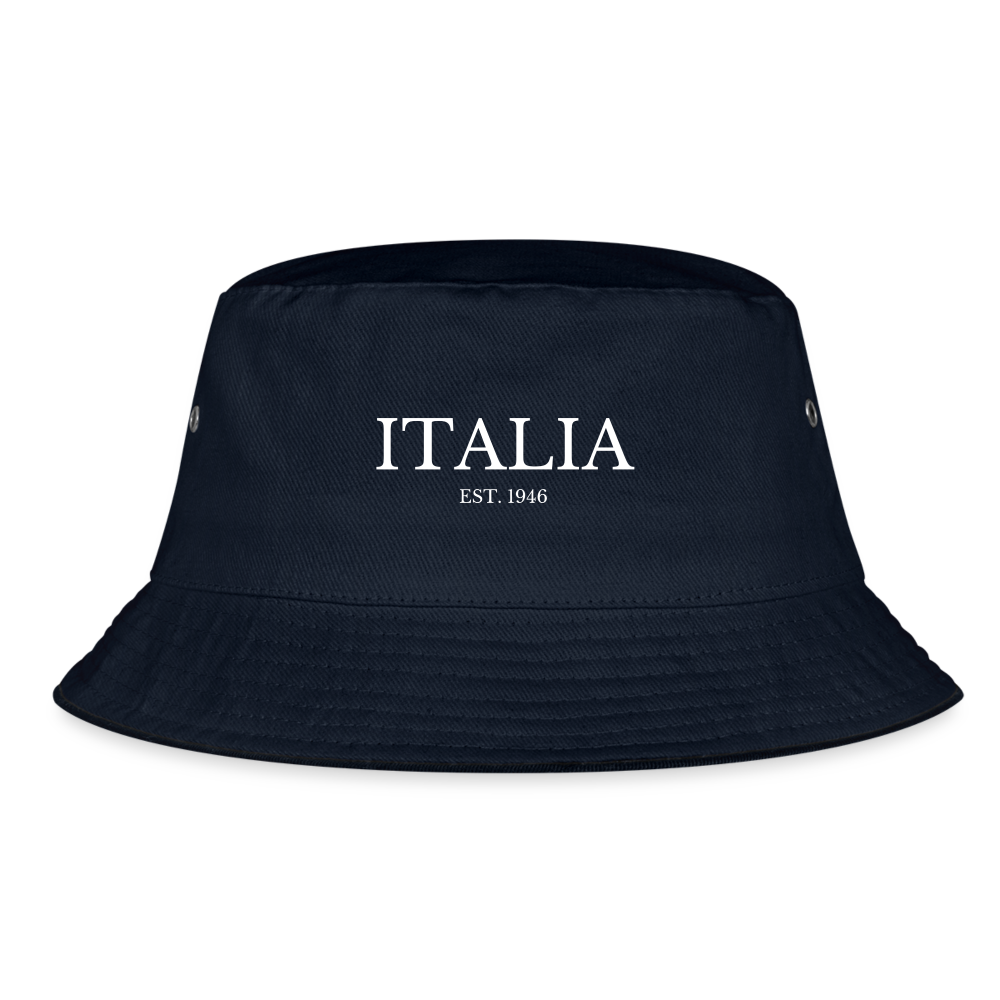 Italia est.1946 Bucket Hat - navy