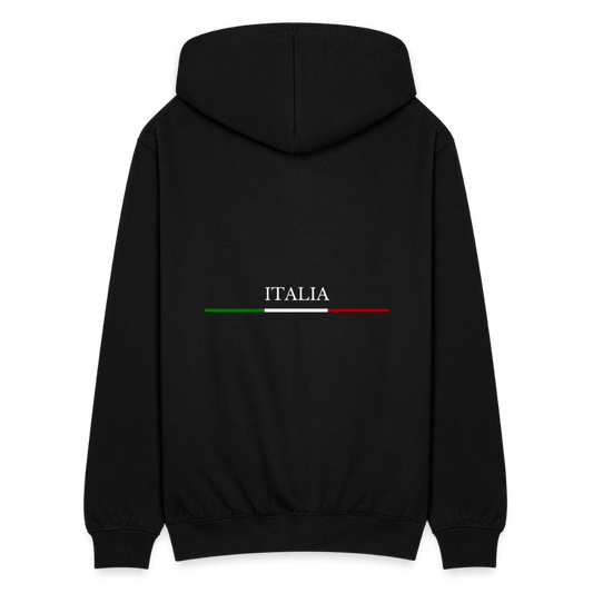 Italy Zip Hoodie - black