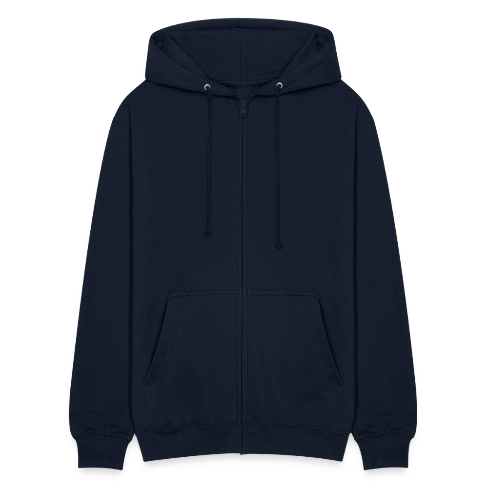 Italy Zip Hoodie - navy