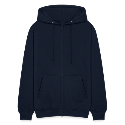 Italy Zip Hoodie - navy