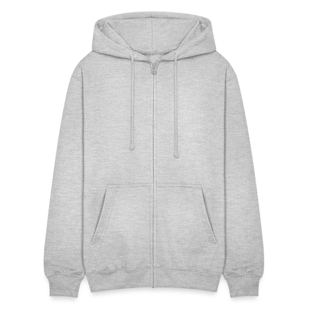 Italy Zip Hoodie - light heather grey