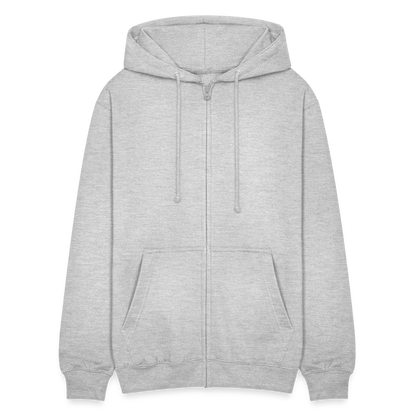 Italy Zip Hoodie - light heather grey