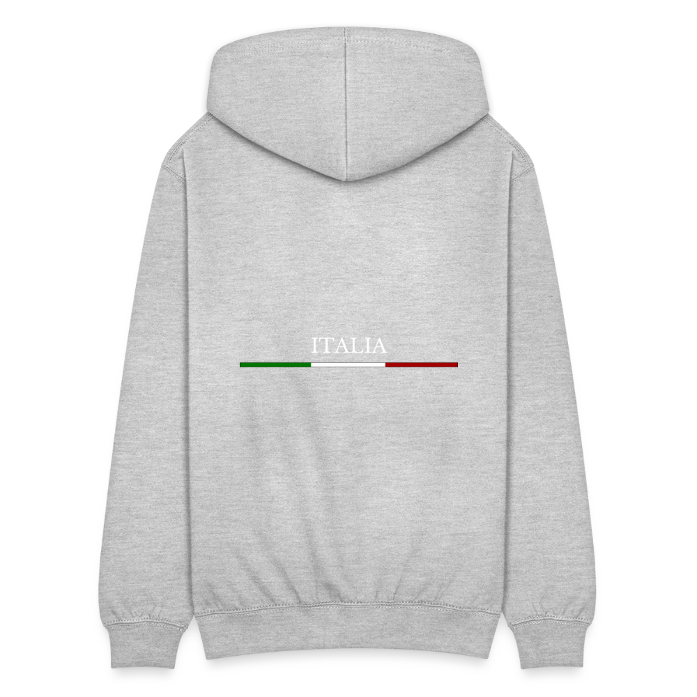 Italy Zip Hoodie - light heather grey