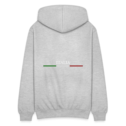 Italy Zip Hoodie - light heather grey