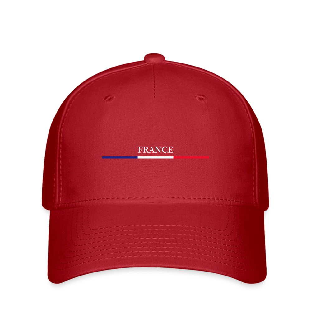 France Flexfit Cap - red