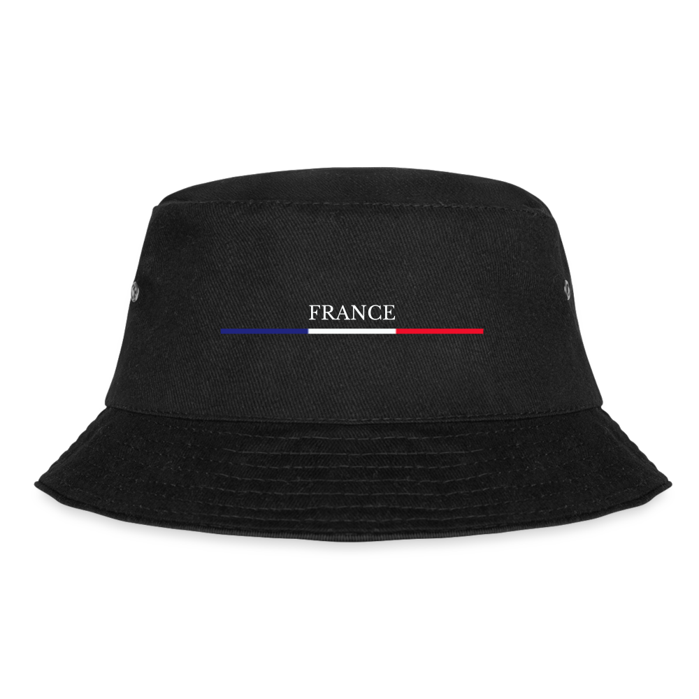 France Bucket Hat - black