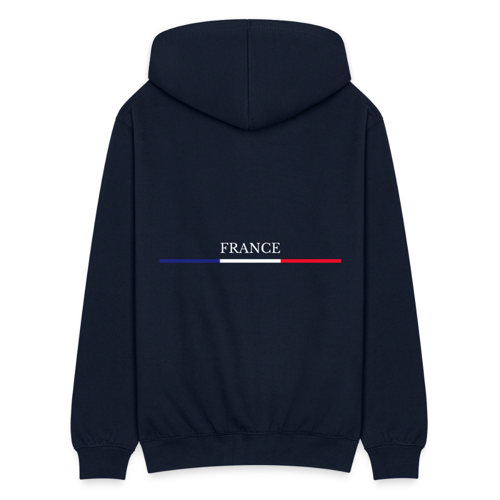 France Zip Hoodie - navy